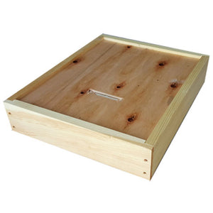 HiveWorld Wooden Hive Top Feeder - Wax Dipped